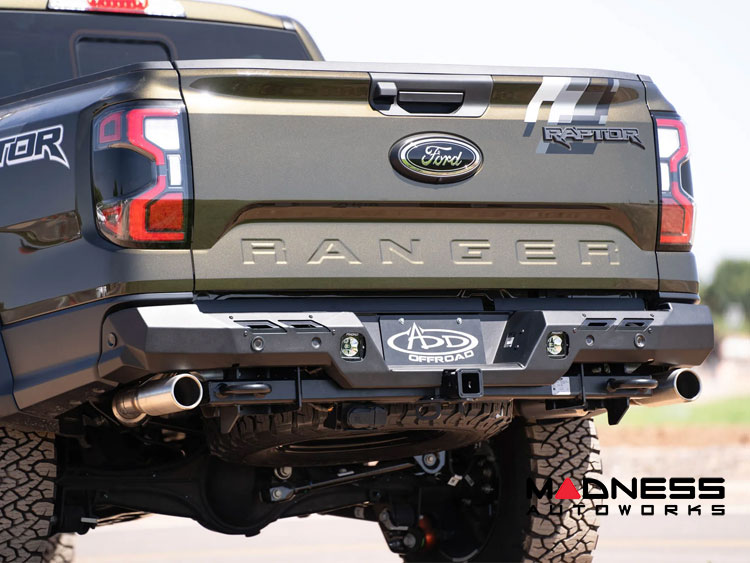 Ford Ranger Raptor Rear Bumper - Phantom - Addictive Desert Designs